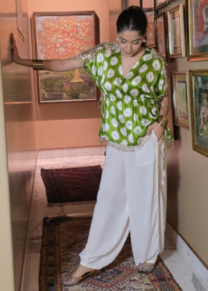 Bandhani Drawstring Top – Chakri