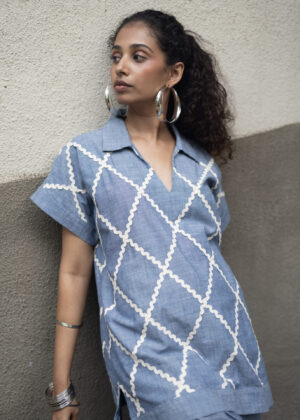 Deep Sea Argyl Shirt