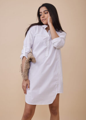 Summer Trucker Shirt Dress