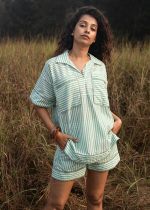Grassy Shorts Set